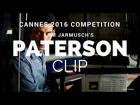 PATERSON - Jim Jarmusch Film Clip\Teaser (Cannes Competition 2016)