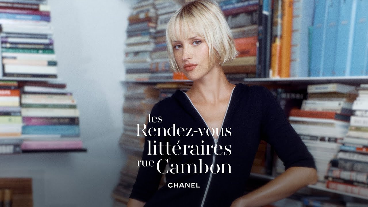 In the Library with Angèle — CHANEL and Literature