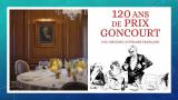 Détail du salon Goncourt du restaurant Drouant d'où est annoncé le lauréat du prix.