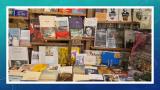 Vitrine de rentrée de la Librairie du Roule, à Neuilly sur Seine 