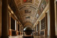 Château de Fontainebleau - La Bibliothèque de Napoléon. Photo : Flicker.