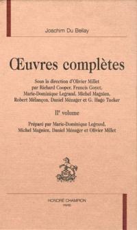 L'olive et quelques autres oeuvres poétiques 2e volume : Oeuvres complètes